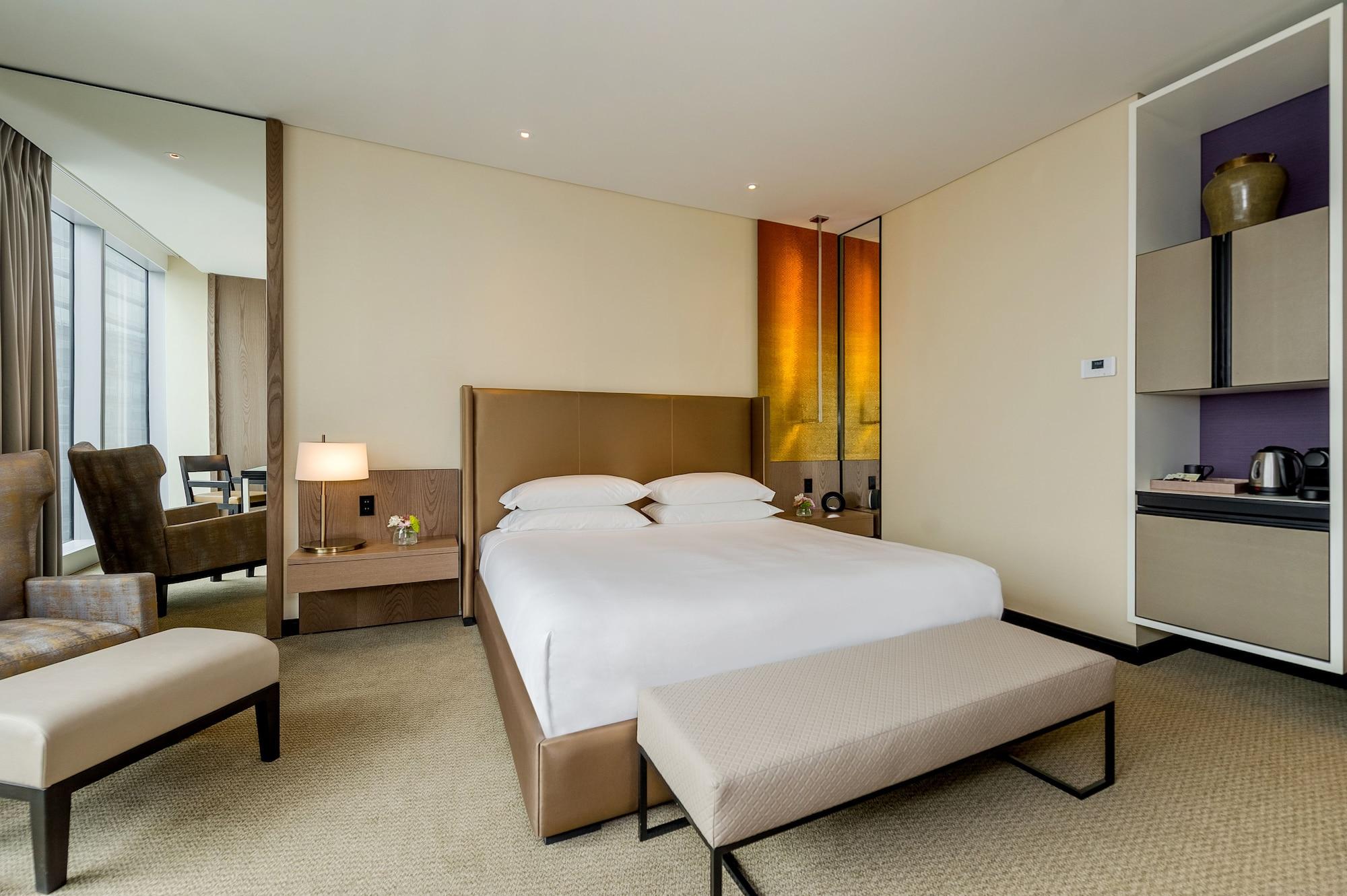 แกรนด์ ไฮแอท โบโกตา Hotel ภายนอก รูปภาพ A bedroom at the hotel