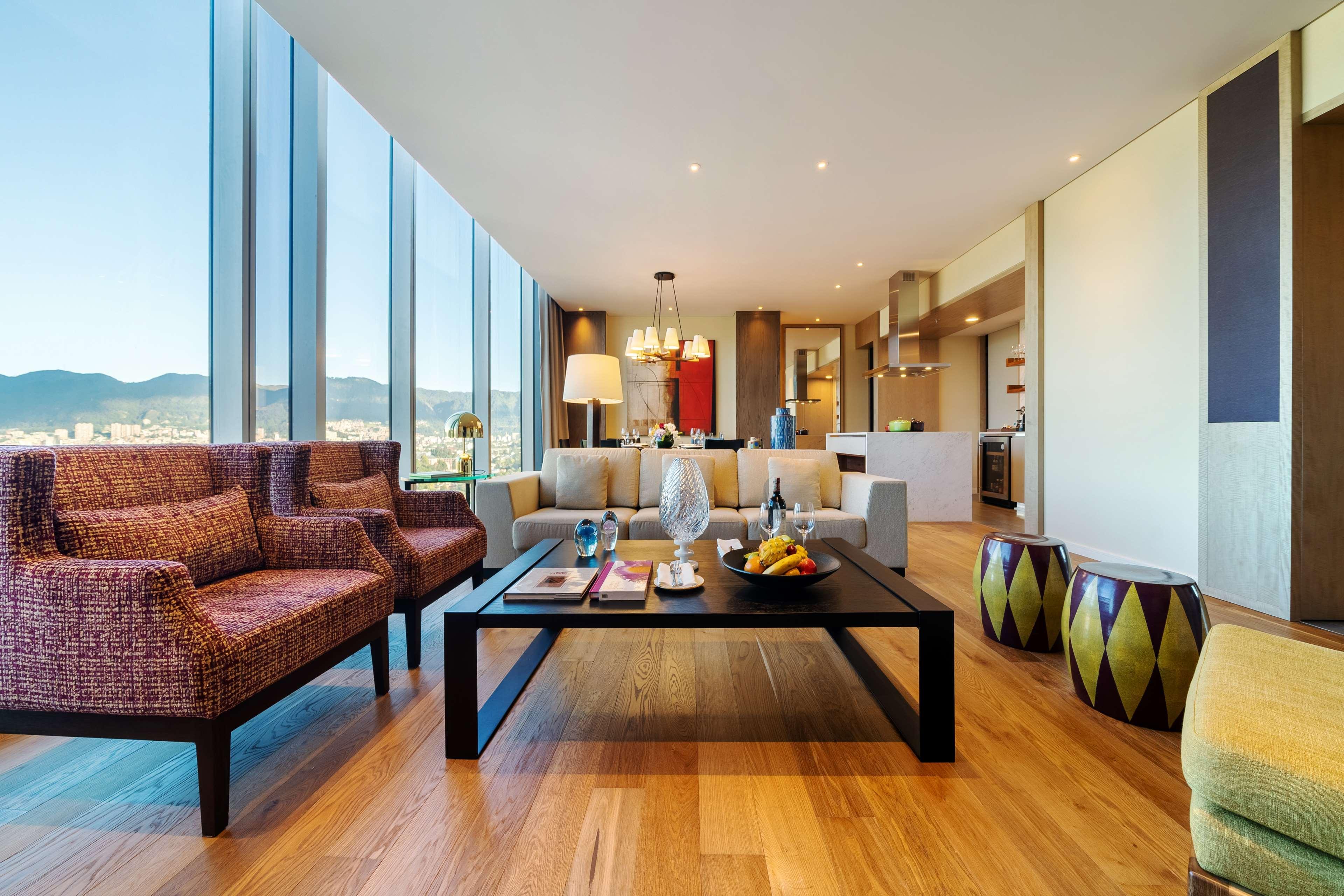 แกรนด์ ไฮแอท โบโกตา Hotel ภายนอก รูปภาพ A living room at the hotel