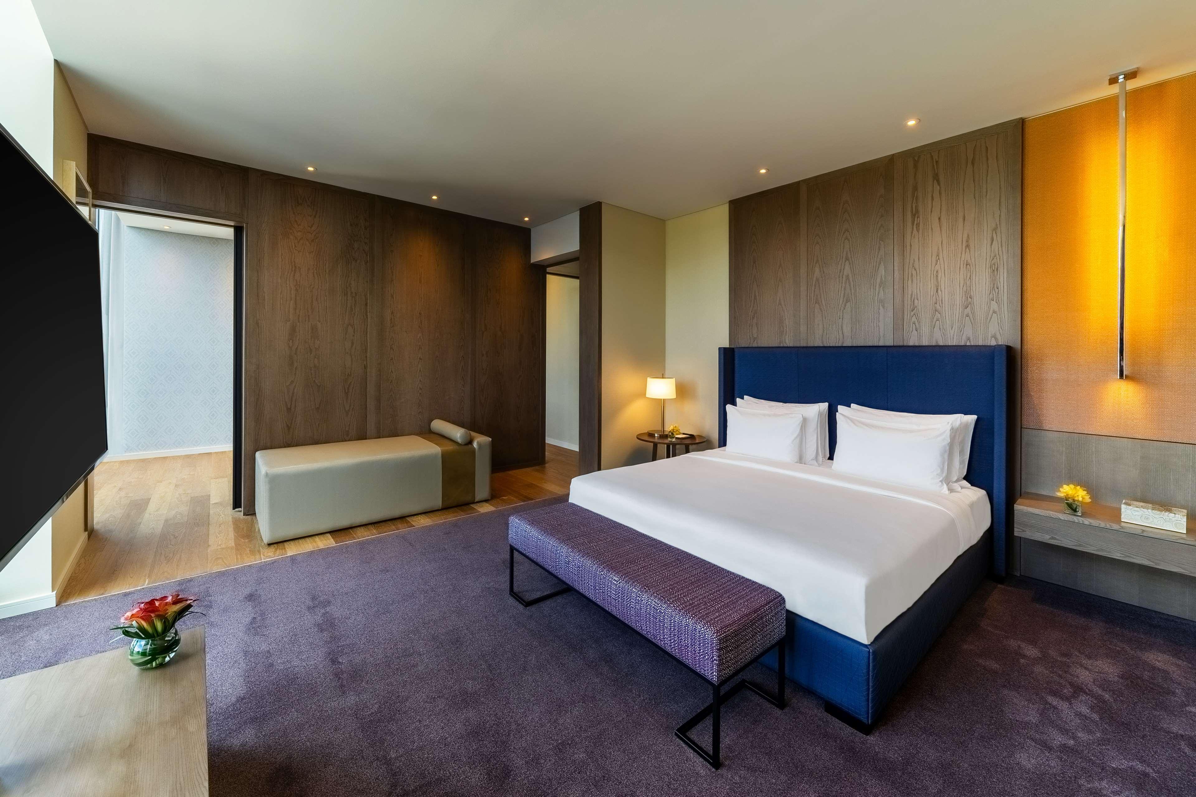 แกรนด์ ไฮแอท โบโกตา Hotel ภายนอก รูปภาพ A bedroom at the hotel