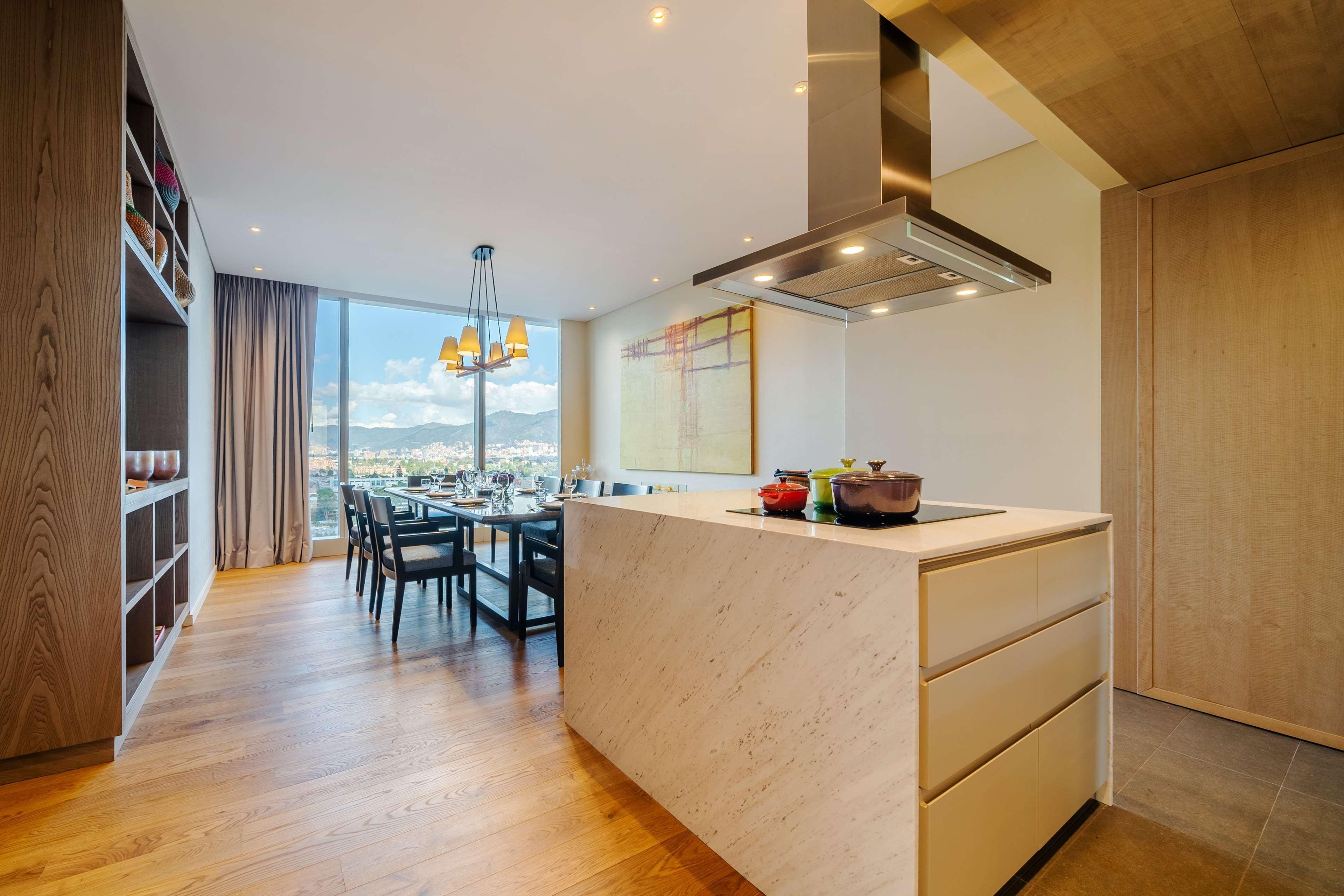 แกรนด์ ไฮแอท โบโกตา Hotel ภายนอก รูปภาพ A kitchen in a private apartment
