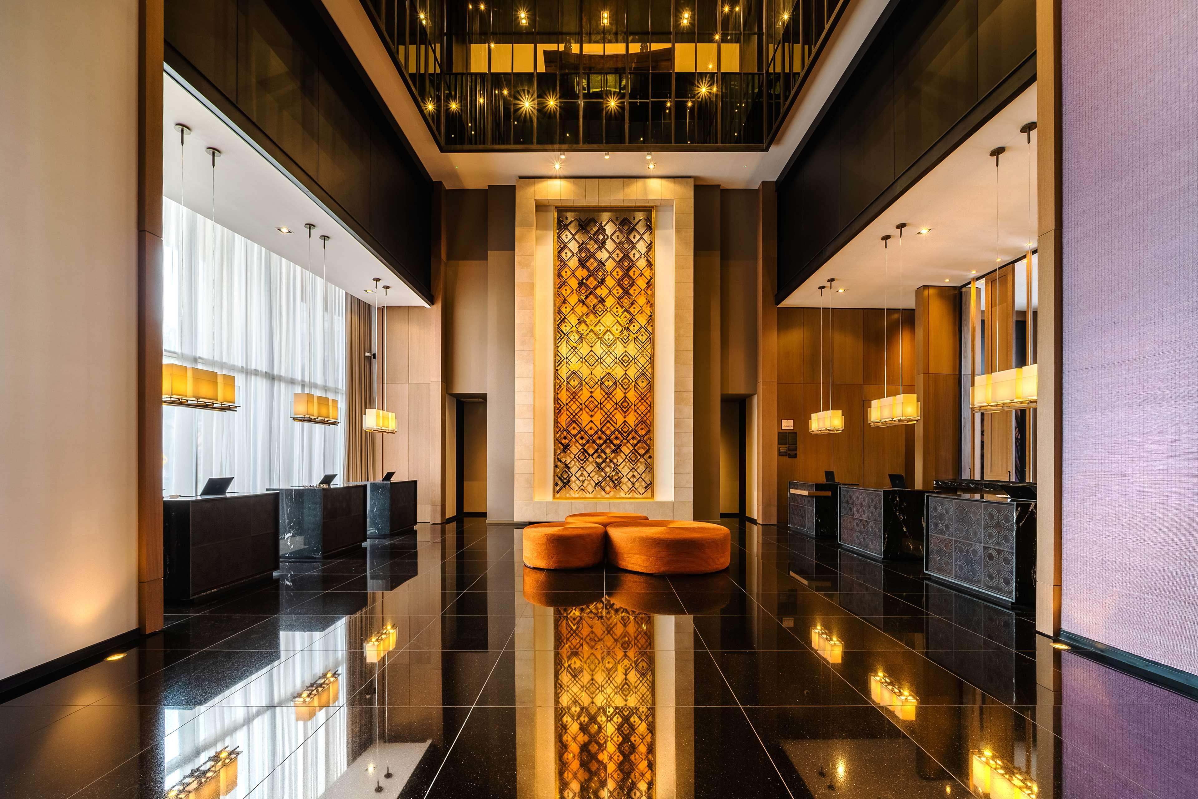 แกรนด์ ไฮแอท โบโกตา Hotel ภายนอก รูปภาพ The lobby of the hotel
