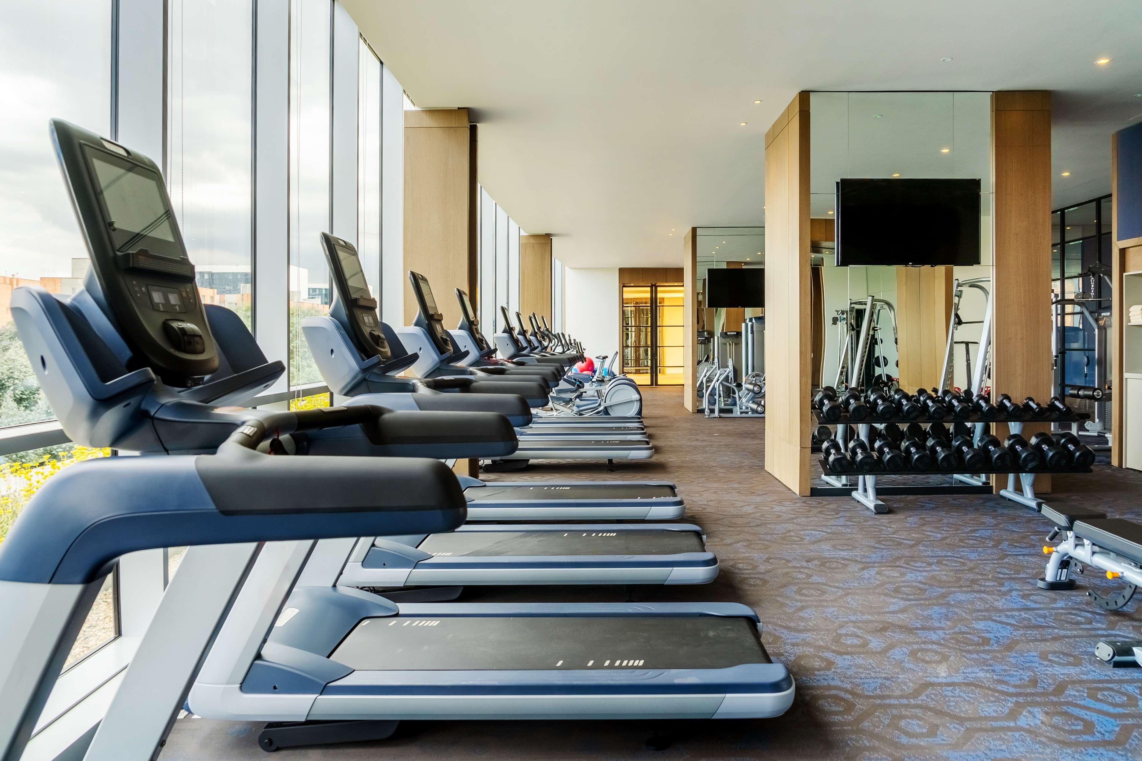 แกรนด์ ไฮแอท โบโกตา Hotel ภายนอก รูปภาพ The gym at the hotel